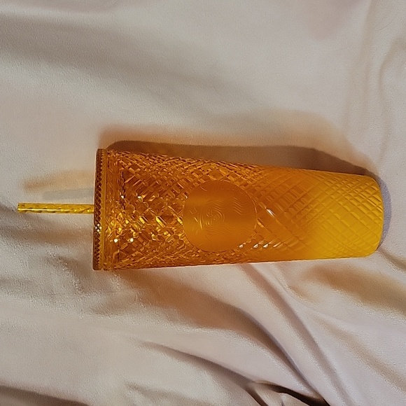 Starbucks Other - Starbucks jeweled ombre orange tumbler BNWT